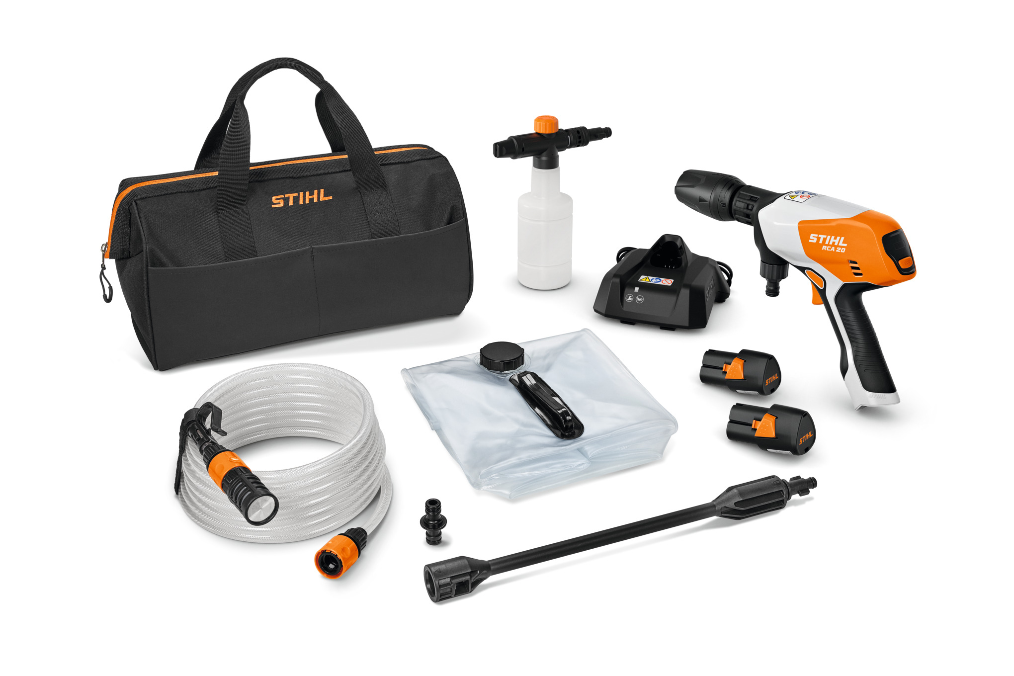 STIHL RCA 20 sa dve baterije AS 2 i punjačem AL 1